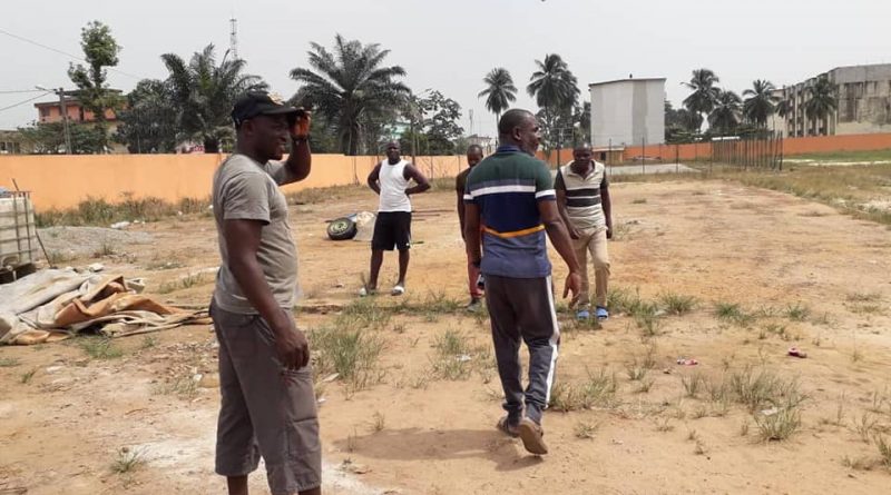 Evolution des travaux à Abobo